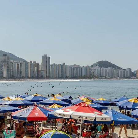 Apto - Predio De Frente Para Praia - Asturias - Guaruja - 2 Vagas Garagem - Wi-Fi E Ar Condicionado Bagian luar foto